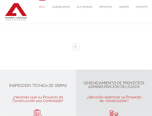 Tablet Screenshot of navarreteasociados.cl